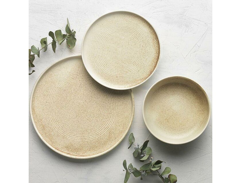 Eco Textured Entree Plate/ Side Plate - 19cm
