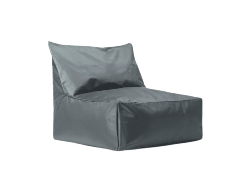 Double Bean Bag Lounger - Grey