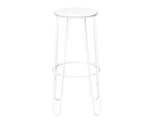 Hairpin Bar Stool White