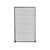 Rectangular Mesh Wall - 1.2m Width in Black