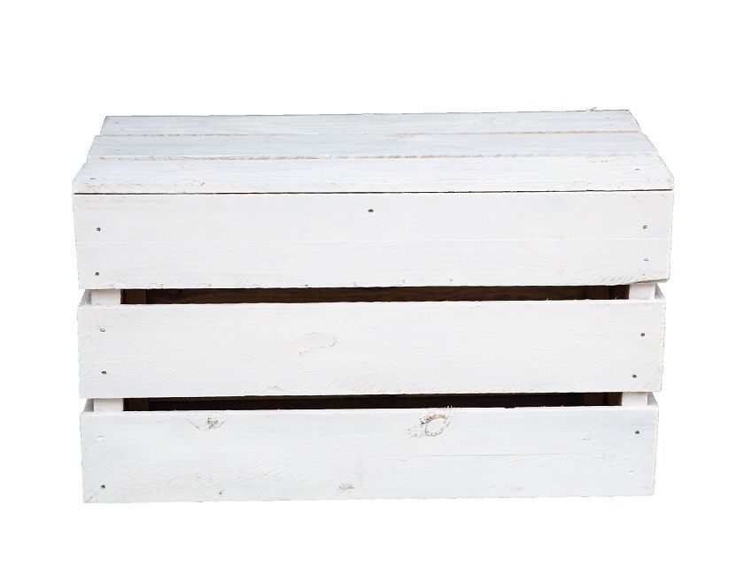 Olympic Party Hire Pallet Bench White