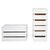 Pallet Bar Table - White