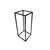 Black Pedestal Tower - 60cm