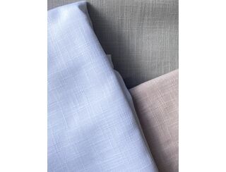 Natural Linen Table Cloth - 180cm x 305cm - Blush Pink