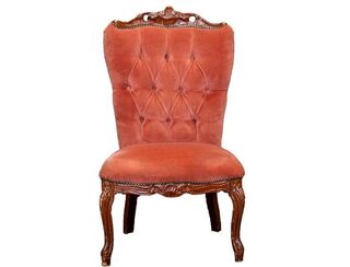 Vintage Lounge Chair - Dusty Pink