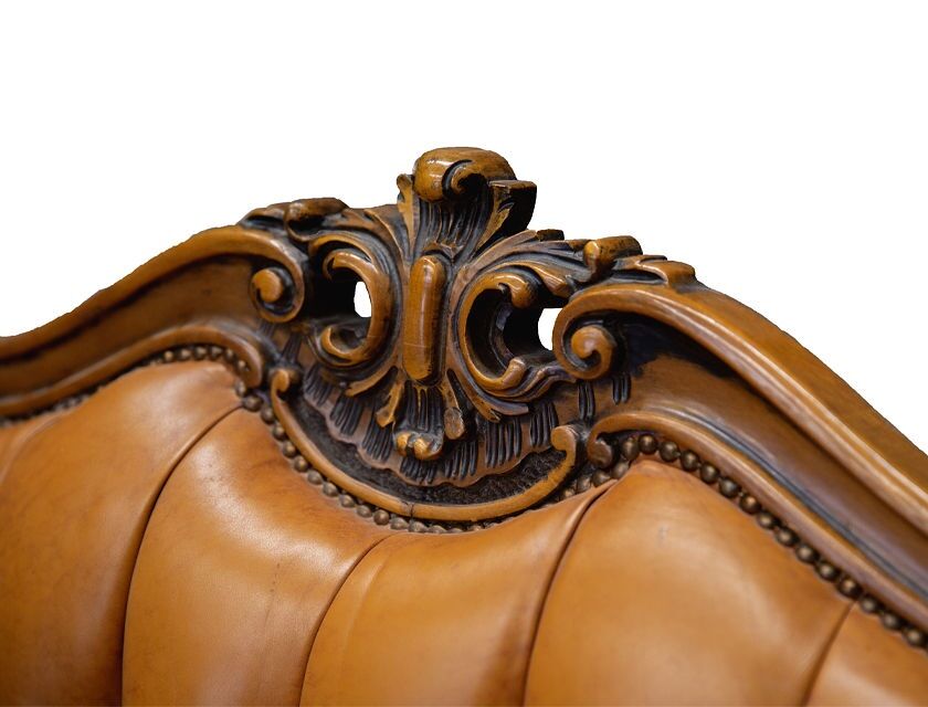 Vintage Leather Lounge Arm Chair