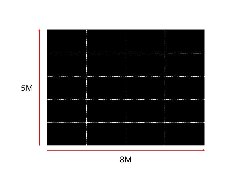 8m x 5m Stage Pack