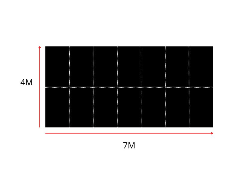 7m x 4m Stage Pack