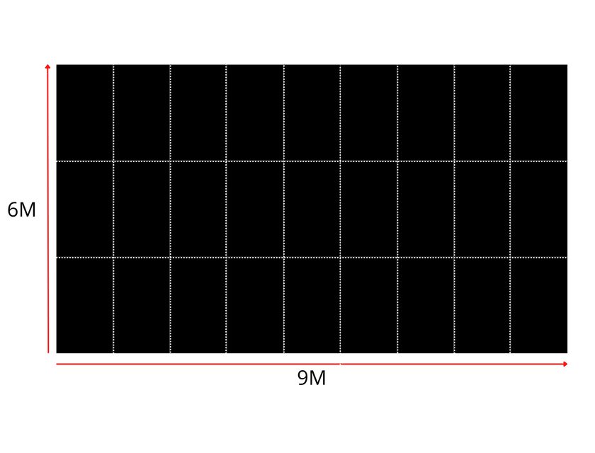 9m x 6m Stage Pack