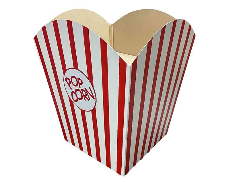 Olympic Party Hire Novelty Popcorn Box