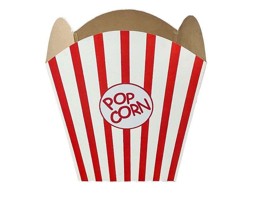 Olympic Party Hire Novelty Popcorn Box