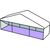 White Roof Pavilion - 12m x 3m