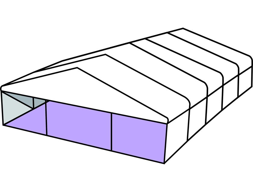 White Roof Pavilion - 12m x 15m - 12m x 15m