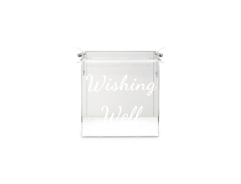 'Wishing Well' Clear Acrylic Wishing Well