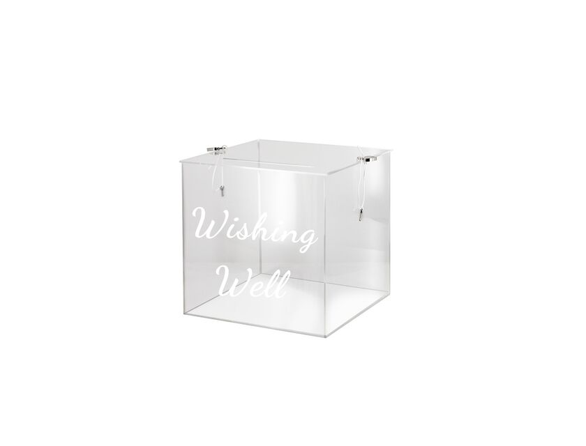 'Wishing Well' Clear Acrylic Wishing Well