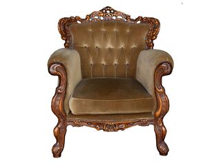 Vintage Lounge Armchair - Sage