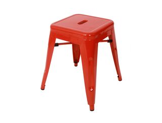 Tolix Rocket Stool - Red