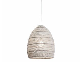 Hanging Rattan Pendant - Woven