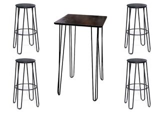 Hairpin Bar Table Package - Black