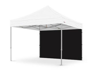 Pop Up Marquee - Side Wall - 3m- Black