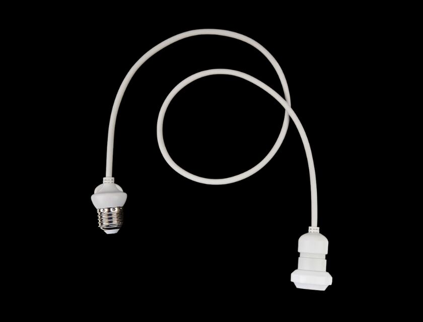 Multi Height Edison Strand - White - 20m