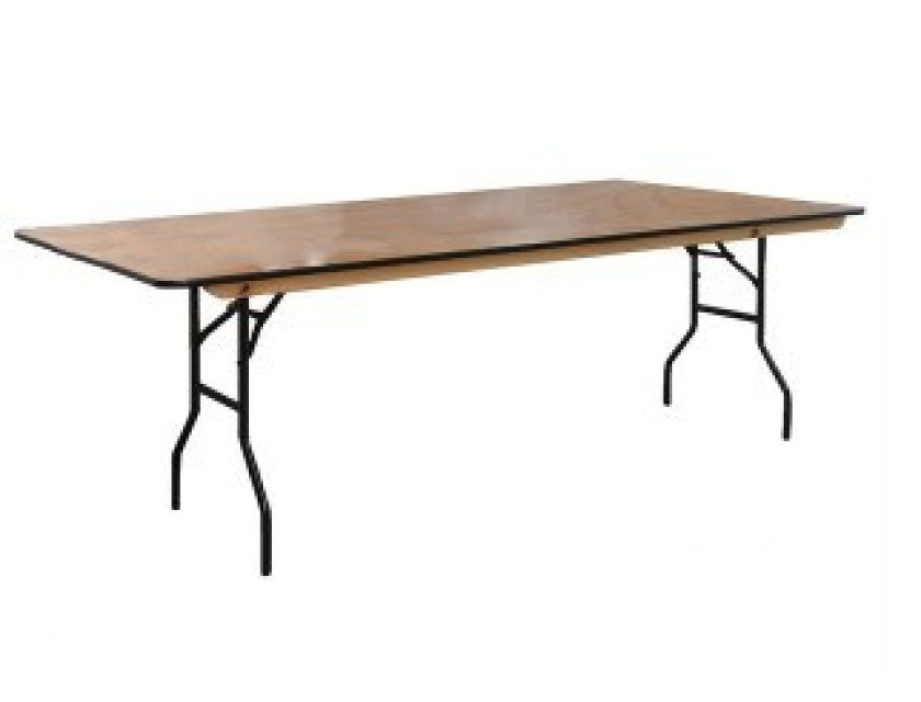 Wooden Trestle Table - XL Banquet (2.4m x 1.2m)