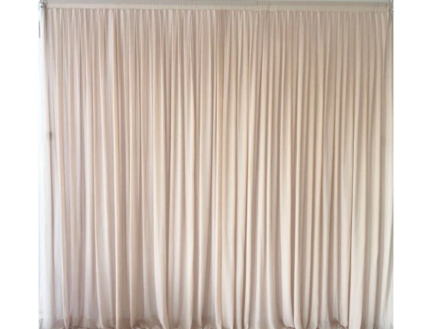 Regular Drape System - Nude - 3m x 3m