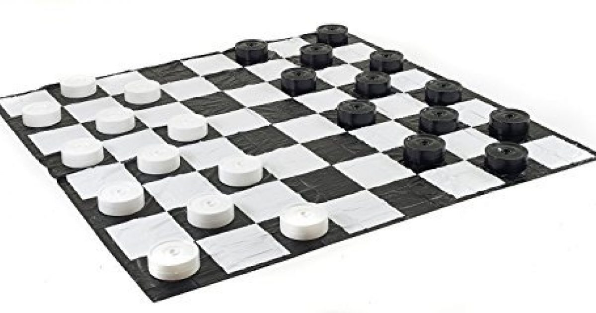 Giant Checkers Olympic Party Hire