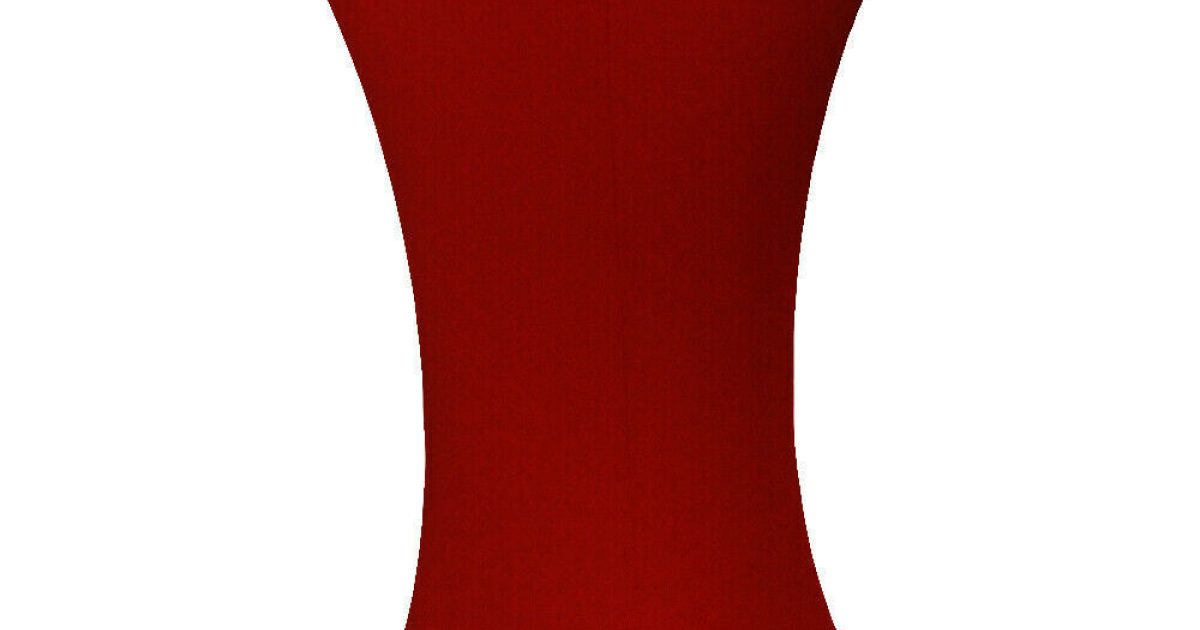 Lycra Bar Table Cover Red Olympic Party Hire