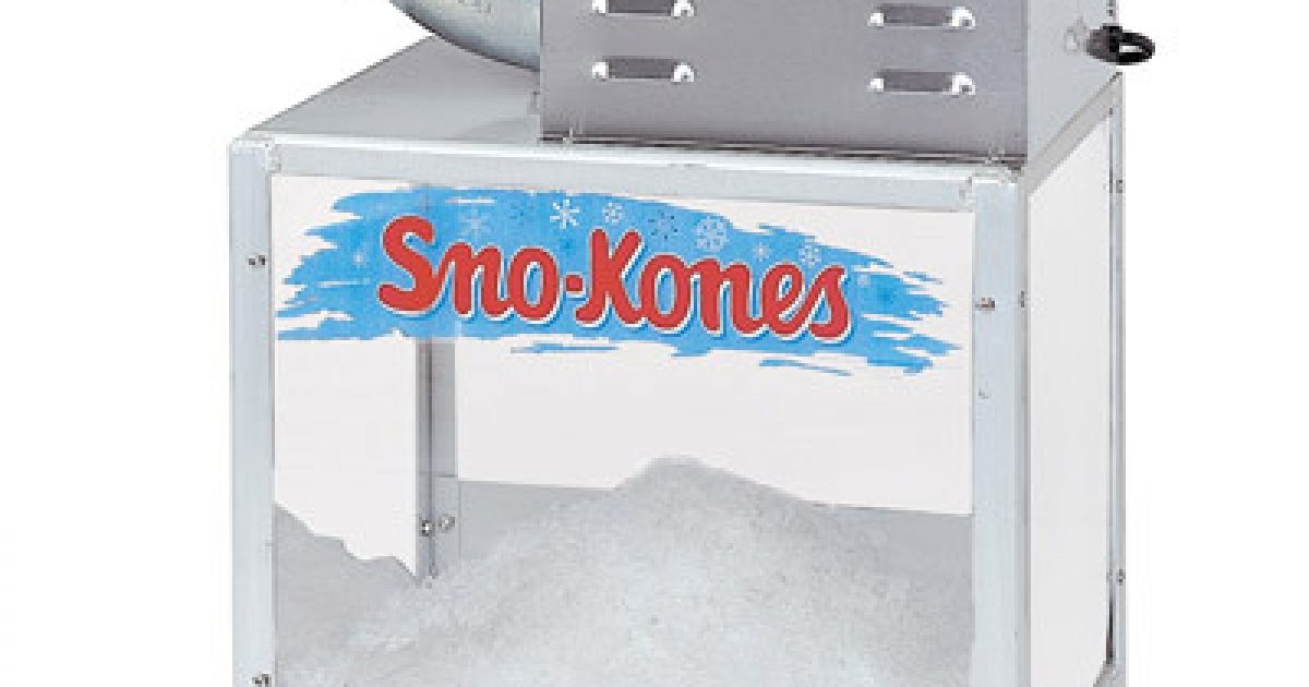 Snow Cone Machine Olympic Party Hire
